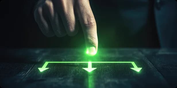 Developer working on custom software systems